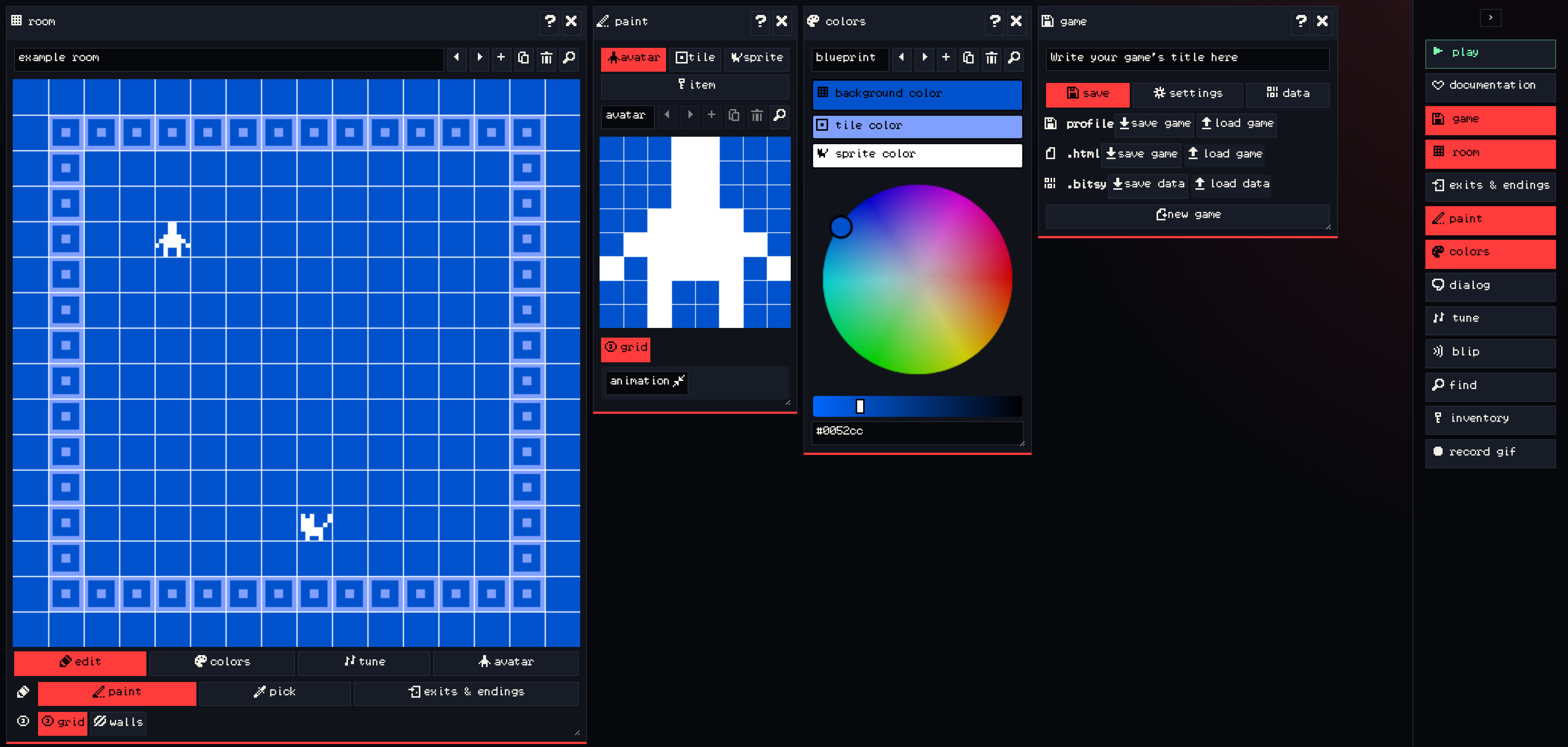 Editor tools