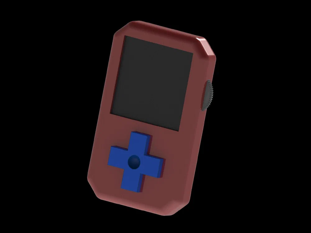 A render of the VGC Zero handheld console